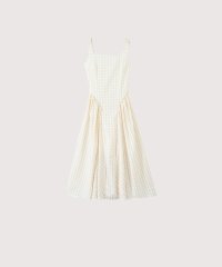 LA POMME petit/ラポミ プチ LA POMME petit French Plaid Voluminous Dress/508227961