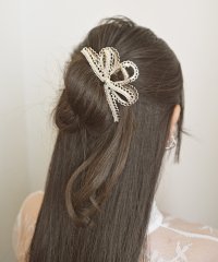 styiro/スタイロ styiro メタルレースリボンヘアバンスクリップ/508228041