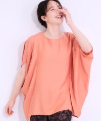 SHOO・LA・RUE/【S－LL/ひんやり/体型カバー】ゆるシルエットが心地よい ドルマンブラウス/508228187