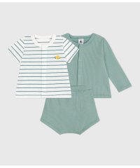 PETIT BATEAU/ベビー３点セット/508228208