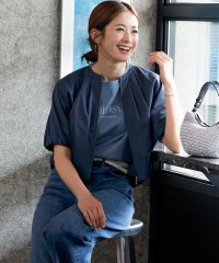 NIJYUSANKU/【撥水性/接触冷感】ストレッチライトタイプライター コンパクトブルゾン/508228227