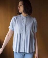 KUMIKYOKU（LARGE SIZE）/【接触冷感】プレーティング天竺5分袖 カットソー/508228232