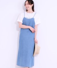 SHOO・LA・RUE/シューラルー SHOO・LA・RUE ライトデニムキャミワンピース/508228271