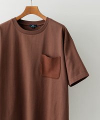 ITEMS URBAN RESEARCH/ポケット切替クルーネックTシャツ/508228306