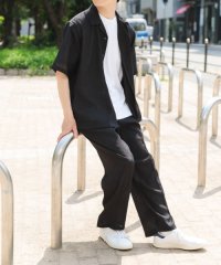 ITEMS URBAN RESEARCH/クレープオープンカラーシャツ+パンツSET/508228307