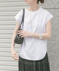 ITEMS URBAN RESEARCH/シルケットライクノースリーブTシャツ/508228315