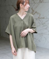 ITEMS URBAN RESEARCH/リネンライクVネックプルオーバー/508228320