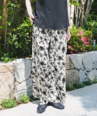 ITEMS URBAN RESEARCH/フロッキープリントイージーパンツ/508228326