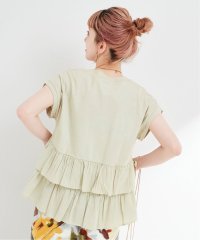 B.C STOCK/手洗い可 / FANAKA / ファナカ ストライプドビードッキングブラウス/508228356