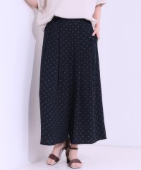 SHOO・LA・RUE　DRESKIP/【S－LL/ひんやり】いつものコーデを華やかに 柄アソート 麻調ガウチョパンツ/508228377