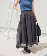 URBAN RESEARCH DOORS/『UR TECH』ボイルギャザースカート/508228426
