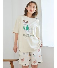 gelato pique/【UNISEX】SUMMER DOG総柄ハーフパンツ/508228462