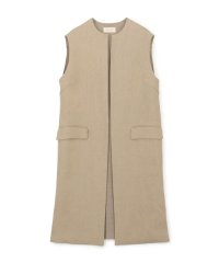 DES PRES/ファブリックコンビ ロングジレ/508228529