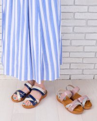 maRe maRe/マーレマーレ maRe maRe 2WAY エナメルコンビサンダルHP251417A/508231807