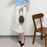 shoppinggo/ショッピングゴー shoppinggo スーツスカート タイトスカート ペンシルスカート裏地付き ミディアム 膝丈 ファスナー アシンメトリーオフィス 通勤 ビ/508232096