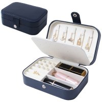 shoppinggo/ショッピングゴー shoppinggo ジュエリーボックス 大容量 収納ケース アクセサリー 小物入れ シンプル 収納ボックス 旅行携帯用 ネックレス ブレスレ/508232099