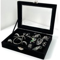 shoppinggo/ショッピングゴー shoppinggo ジュエリーボックス 大容量 アクセサリー収納ケース 小物入れ シンプル 収納ボックス 旅行携帯用 ヘアアクセサリー 多機/508232100