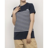 THE NORTH FACE/ザ・ノース・フェイス THE NORTH FACE レディース アウトドア 半袖Tシャツ S/S Panel Border Tee_ショートスリーブパネルボーダ/508234592