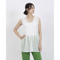 Anna Nicola/アンナニコラ Anna Nicola 前後2WAYメッシュジレ/508234914