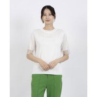 A.N.L/エー・エヌ・エル A.N.L シアースリーブサマーニット半袖プルオーバー/508234923