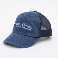 NAUTICA/ノーティカ NAUTICA LOGO 5P MESH CAP/508234927