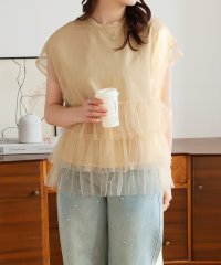 Girly Doll/ガーリードール Girly Doll Tシャツとチュールセット【韓国ファッション】/508234936