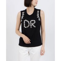 DENNY ROSE/デニーローズ DENNY ROSE DRビジューノースリトップス/508234944