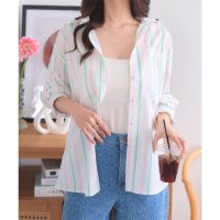 KOBE LETTUCE/コウベレタス KOBE LETTUCE マルチストライプシャツ [C7514]/508234967