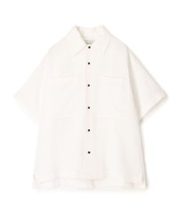 TOMORROWLAND MENS/セルロースリネン ダブルポケット ハーフスリーブシャツ/508234997