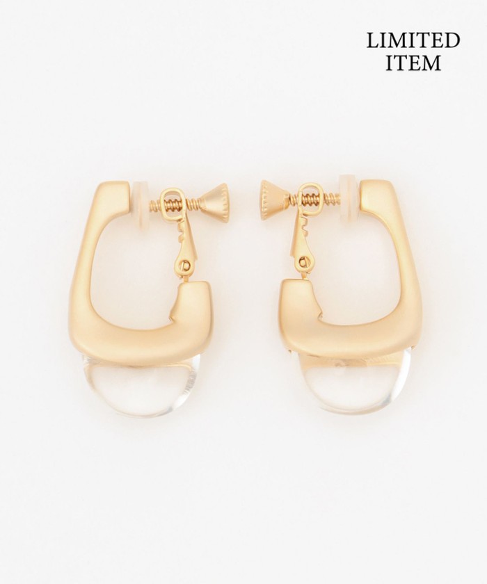 ♡ nanami_19さま ♡ クリップイヤリング（ブラウンカラーの上品