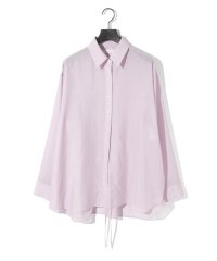 MIDIUMISOLID/MIDIUMISOLID for Ladies ドローストリングシャツ/508010599