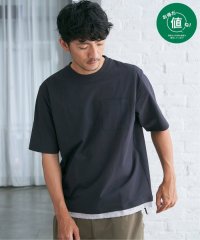 ikka/ドライメッシュドロストTシャツ/508020796