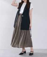 NICE CLAUP/OLIVE des OLIVE OUTLET/【新色追加！】春夏で着まわせる、ギャザーロングスカート/508031031