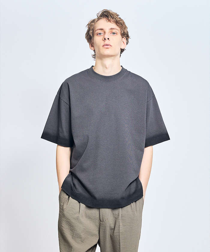 ヴィンテージデザイン スプレープリント 半袖Tシャツ / オーバーサイズ セール 20%OFF】ヴィンテージデザイン スプレープリント 半袖T