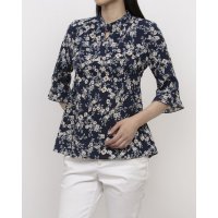 Karl Park Lane/カールパークレーン KarLParkLane プリント立衿チュニックブラウス/508228068