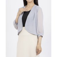 Anna Nicola/アンナニコラ Anna Nicola 袖シフォンボレロ/508234904