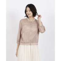 Anna Nicola/アンナニコラ Anna Nicola コットンシアーブルゾン/508234915