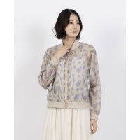 Anna Nicola/アンナニコラ Anna Nicola ランダムドットシアーブルゾン/508234917