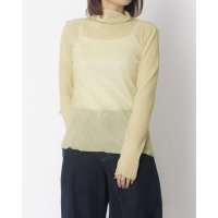 STYLEBLOCK/スタイルブロック STYLEBLOCK ラメプリーツシアータートルトップス/508235040