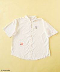 Green Parks/グリーン パークス Green Parks miffy/刺しゅうプリントストライプシャツ/508235591