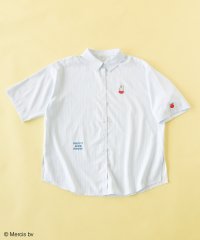Green Parks/グリーン パークス Green Parks miffy/刺しゅうプリントストライプシャツ/508235591