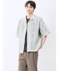 m.f.editorial/プリント オープンカラー半袖シャツ/508235685