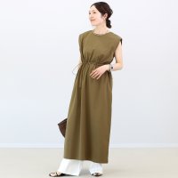 Aletta vita/アレッタ ヴィータ Aletta vita 【選べる着丈】ソロナボックスタックドロストロングワンピース/508235769