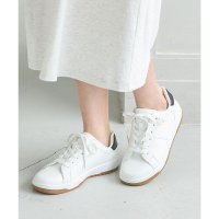 Honeys/ハニーズ Honeys シンプルコートスニーカー スニーカー 靴 シューズ コートスニーカー 合皮 無地 配色 紐靴 ベーシックカラー カジュアル シンプル レ/508235780