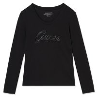 GUESS/ゲス GUESS CN Ls Embro Script Logo Tee/508235869