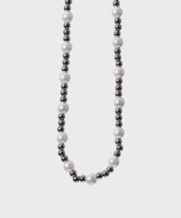 LHME/エルエイチエムイー LHME 【WEB限定】“MELLOW”パールミックスボールチェーンネックレス/ミディアム/サージカルステンレス（金属アレルギー対応）/508235924
