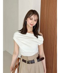 SNIDEL/ルーズネックカットプルオーバー/508235973