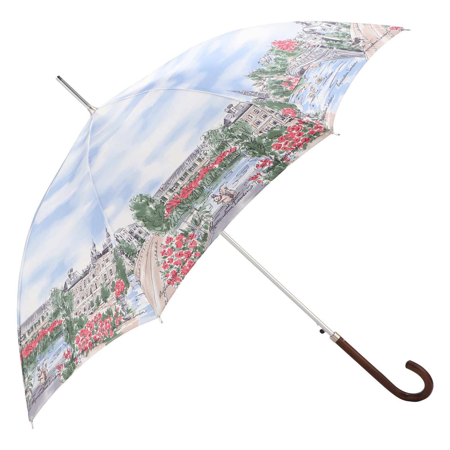クーポン】【セール10%OFF】アクアスキュータム Aquascutum 長傘
