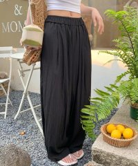 shopnikoniko/ショップニコニコ ShopNikoNiko シワ加工 リラックス ワイドパンツ【即納】韓国カジュアル 海外ガール 春 夏 秋 冬 空港コーデ ボトムス ロング丈/508236040