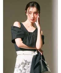 SNIDEL/リボンディテールカットプルオーバー/508236168
